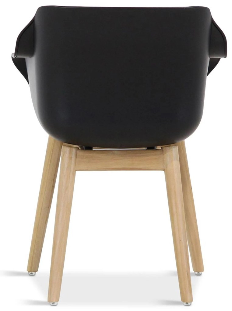 Tuinset 6 personen 240 cm Kunststof Zwart Hartman Sophie