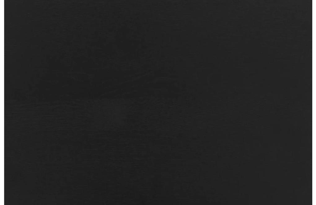 Goossens Bijzettafel Tangel, hout eiken zwart, stijlvol landelijk, 43 x 65 x 32 cm