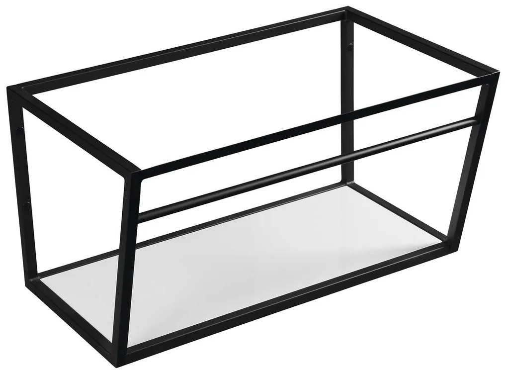 Sapho Industrial wastafel frame mat zwart 75cm