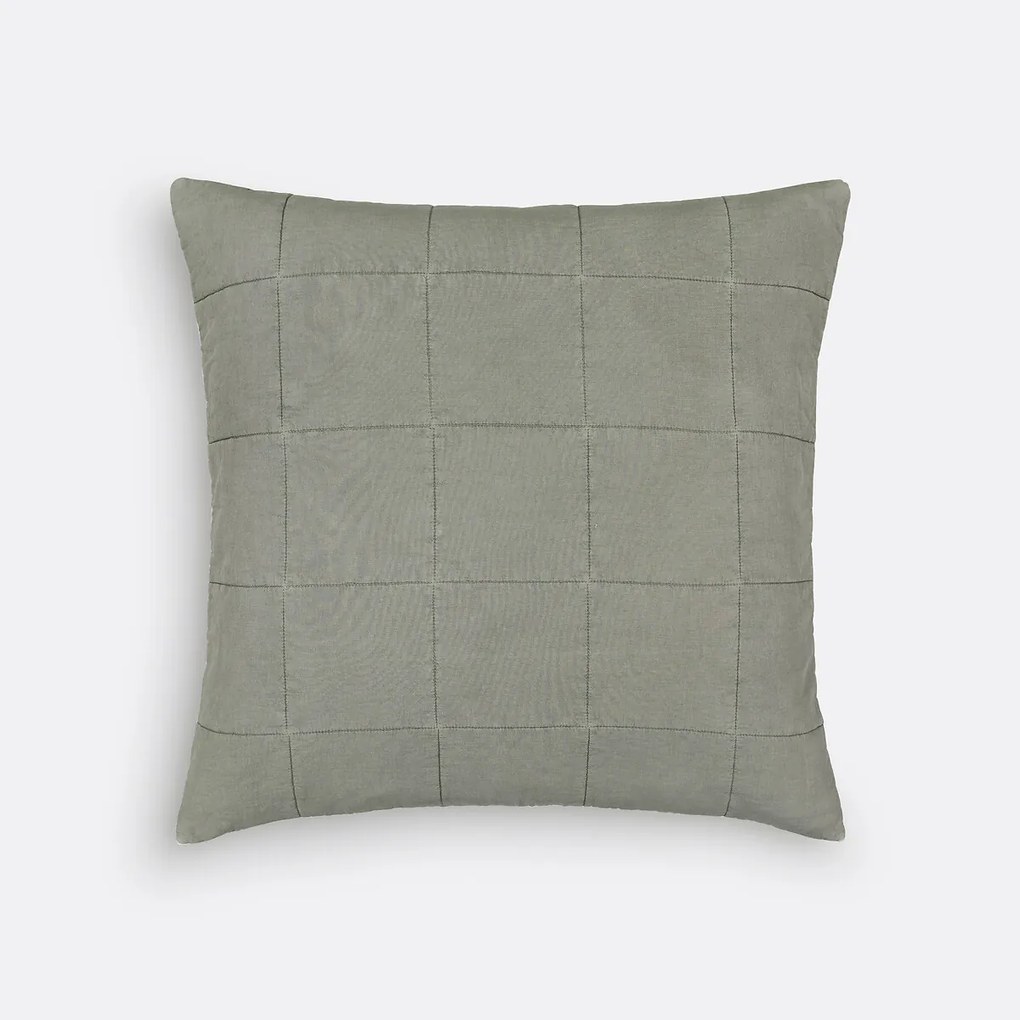 Kussenhoes in gewassen katoen 65x65cm, Sparrow