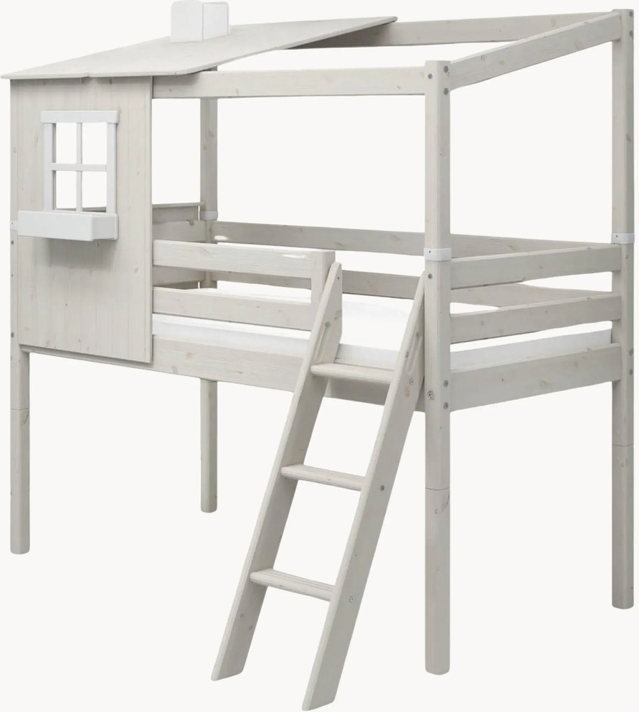 Houten mid-high kinderbed Classic 1/2