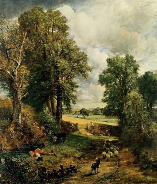 John Constable - Kunstdruk The Cornfield, 1826, (35 x 40 cm)