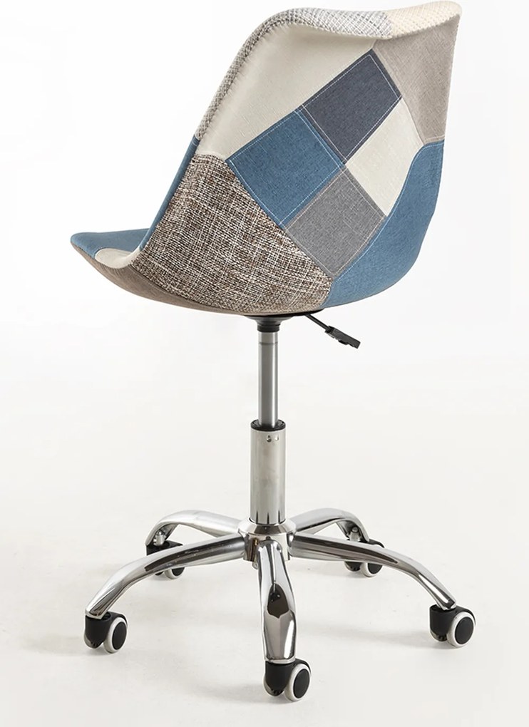 Set 4 Neo Patchwork Stoelen