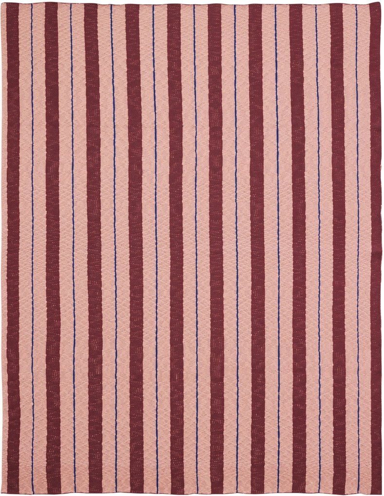 Ferm Living Pinstripe plaid Roze