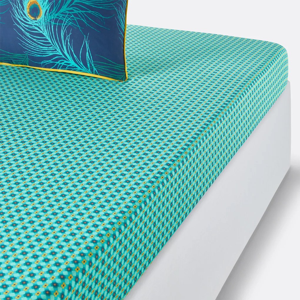 Hoeslaken in perkalkatoen, Shakhra