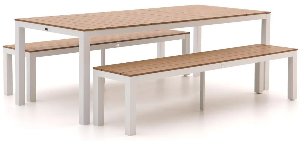 Picknickset Bellagio  | 6 personen | Tuinset aluminium/polywood | 3-delig | Kees Smit Tuinmeubelen