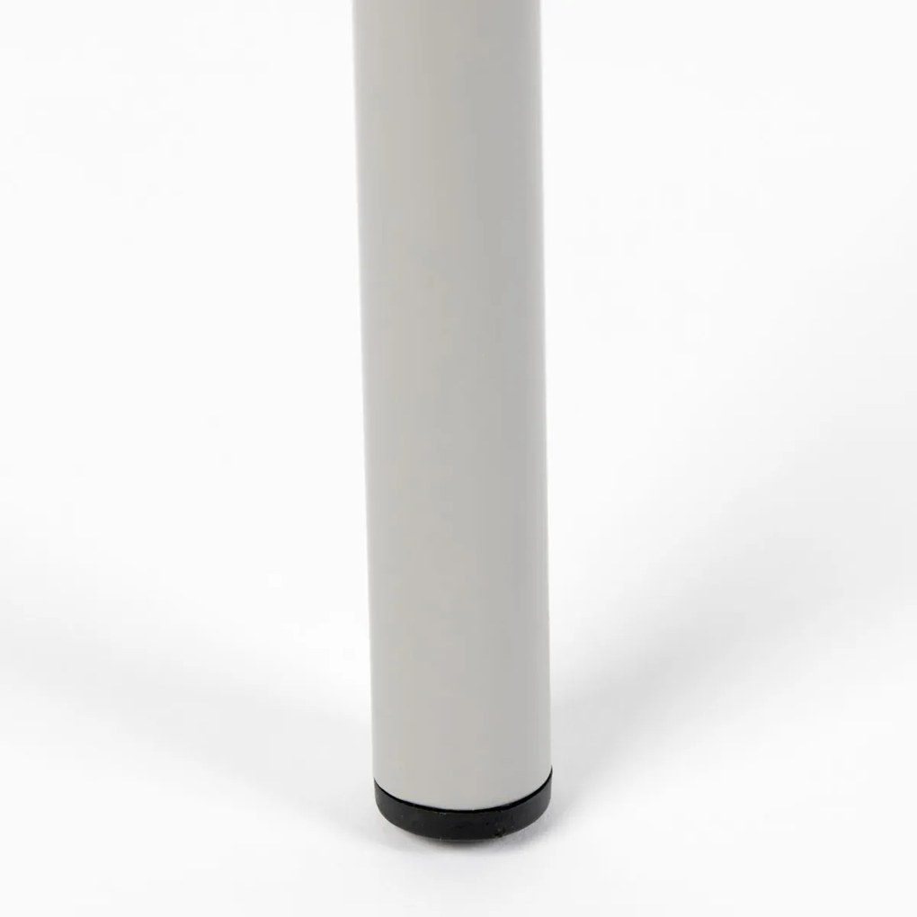 Zuiver Jort Hoge Retro Barkruk Met Rotan Grijs