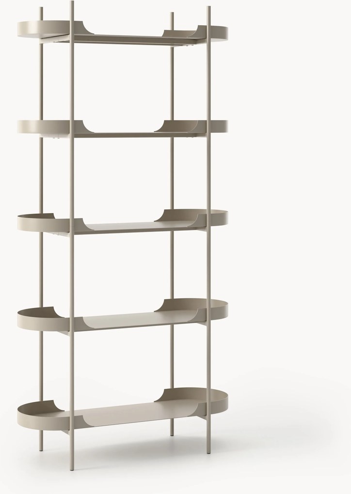 Hoog metalen wandrek Taru