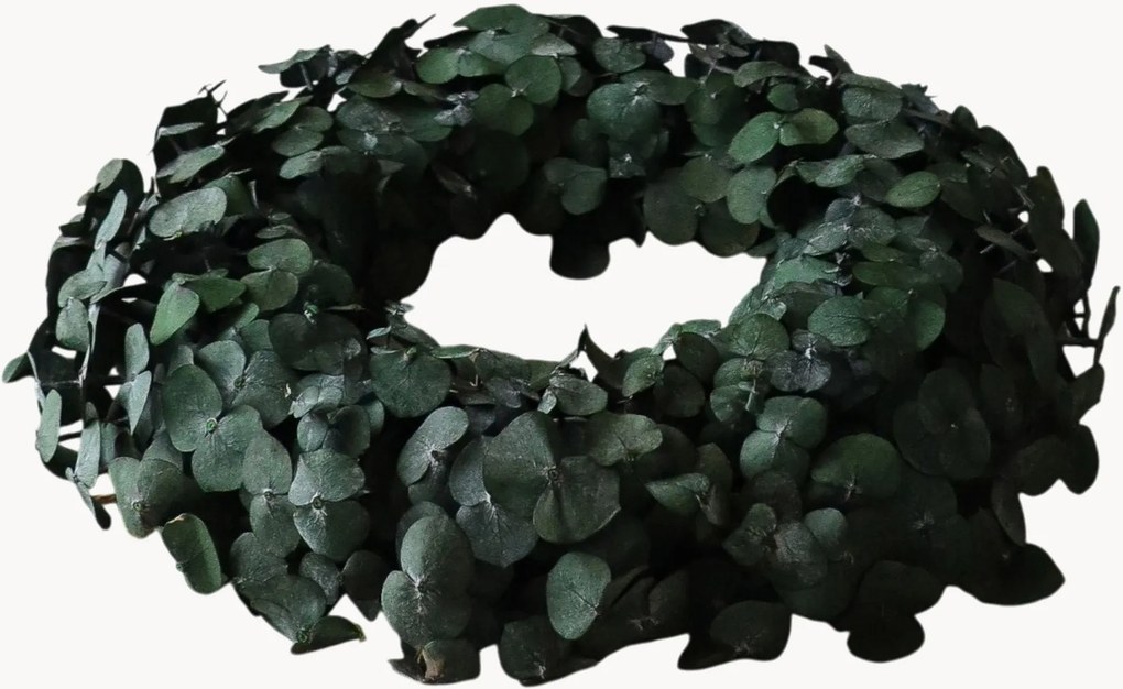 Handgemaakte krans Eucalyptus Halo