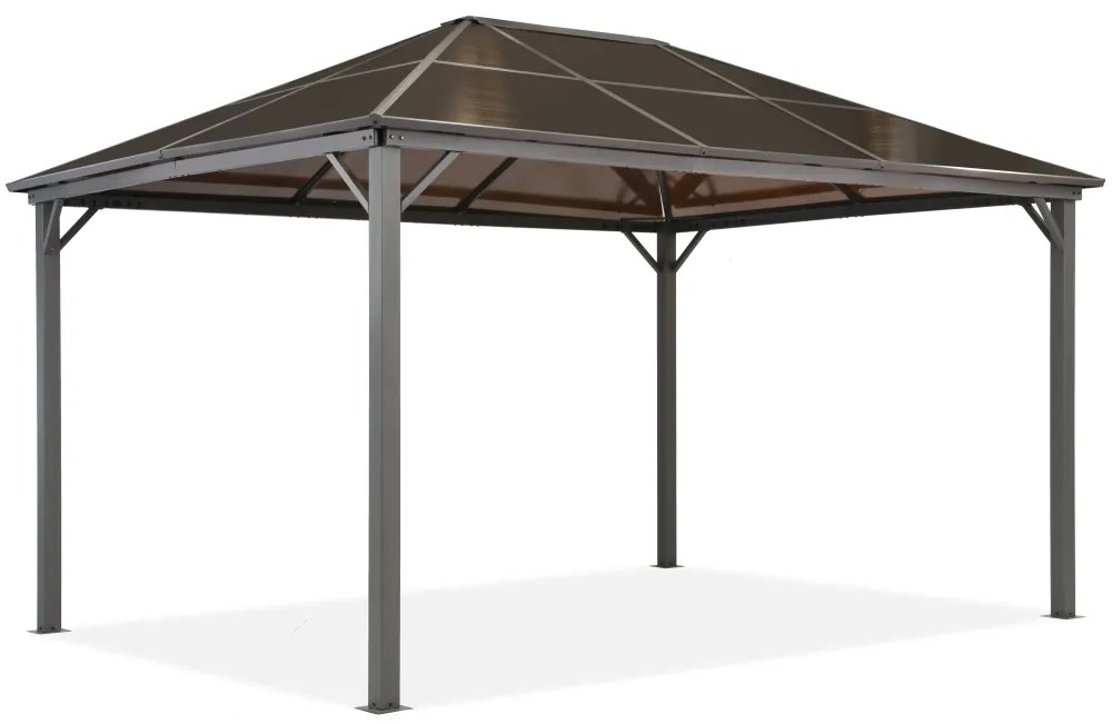 Tuinprieel Milos 3x4 Garden Point grijs