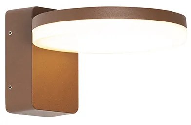 Moderne buiten wandlamp roestbruin incl. LED IP54 - Esmee