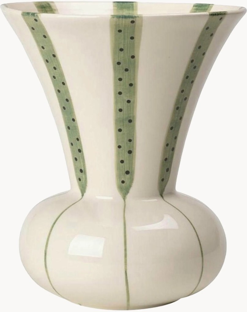 Handbeschilderde vaas Signature, H 20 cm