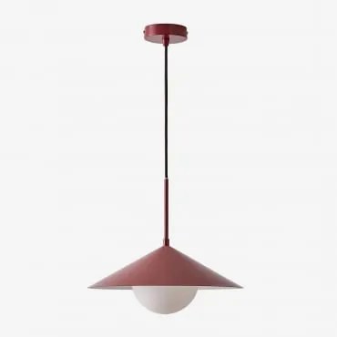 Bagioli Hanglamp Van Ijzer Wijn Rood - Sklum