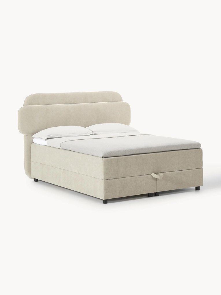 Boxspringbed Enrica met opbergruimte