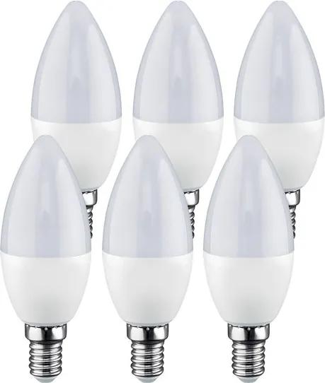 6 LED-lampen E14
