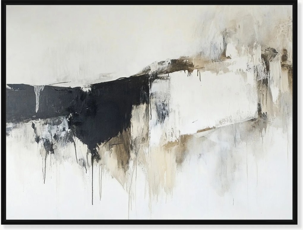 Ingelijste canvasdoek Raw Balance