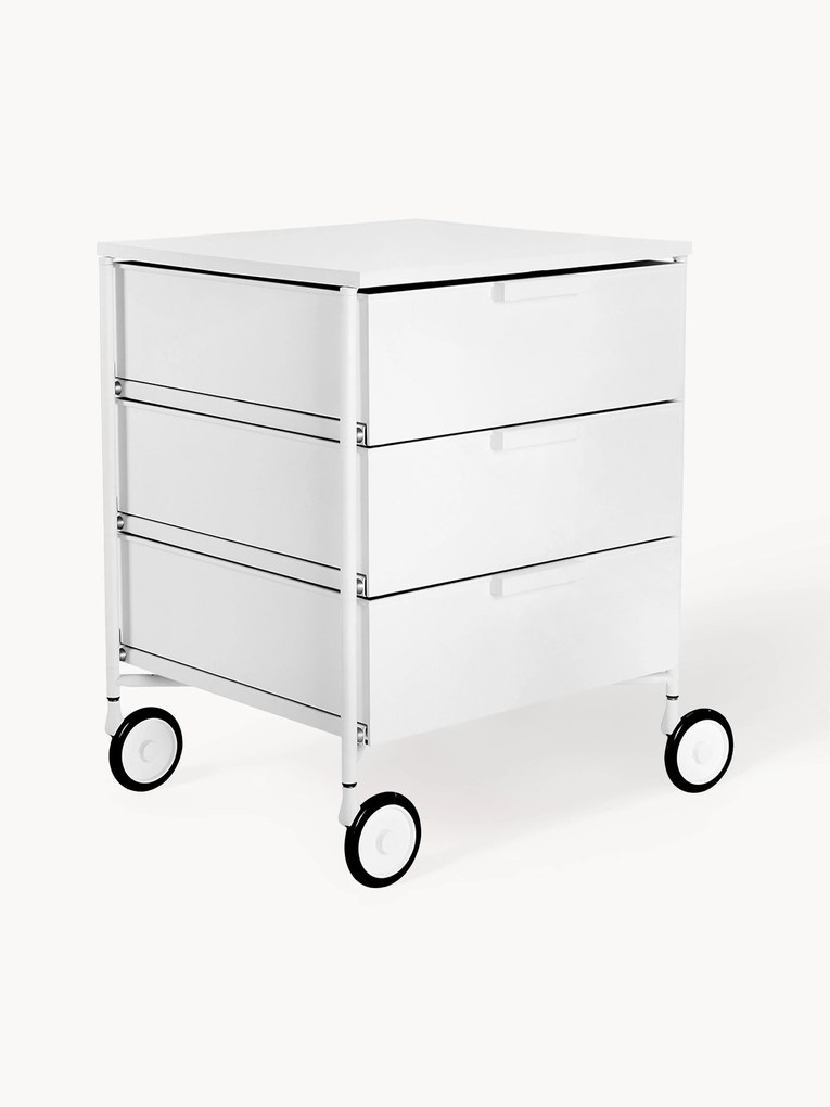 Mobiele rolcontainer met 3 lades