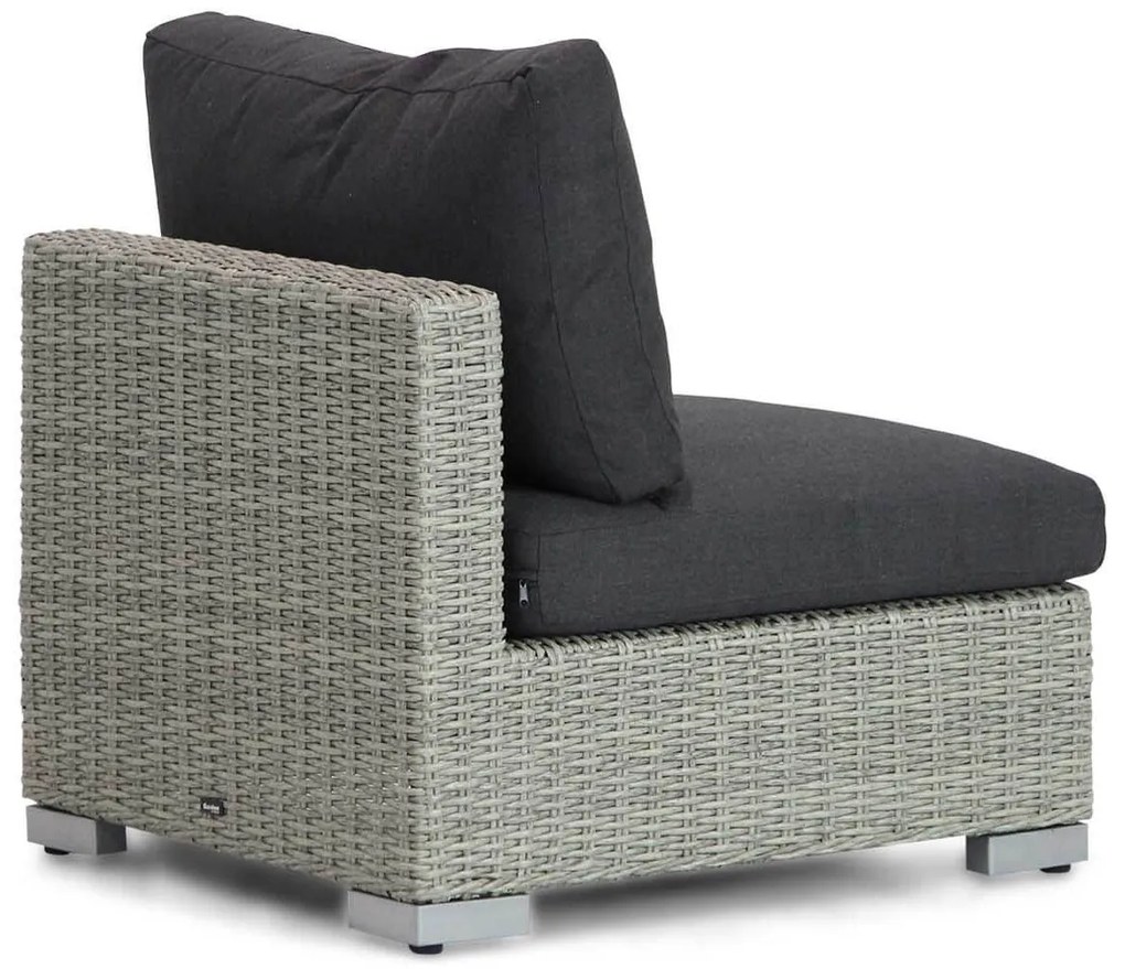 Hoek loungeset 5 personen Wicker Grijs  Garden Collections Cuba