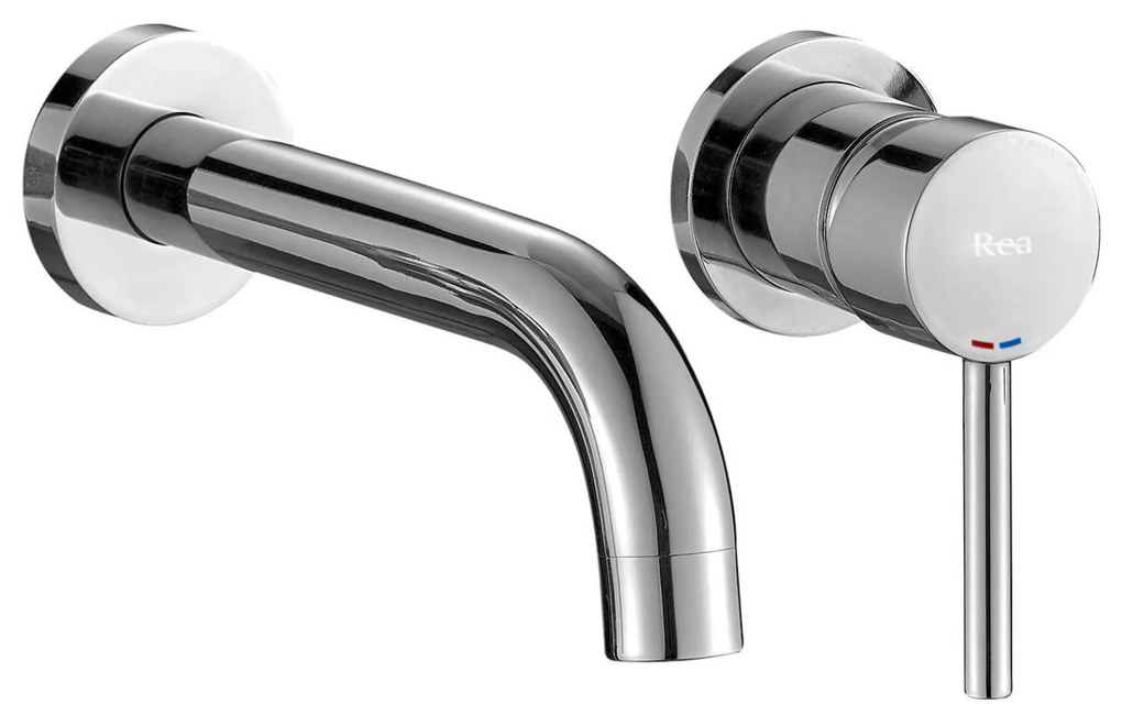Inbouw wastafelkraan Rea Lungo Chrom + BOX
