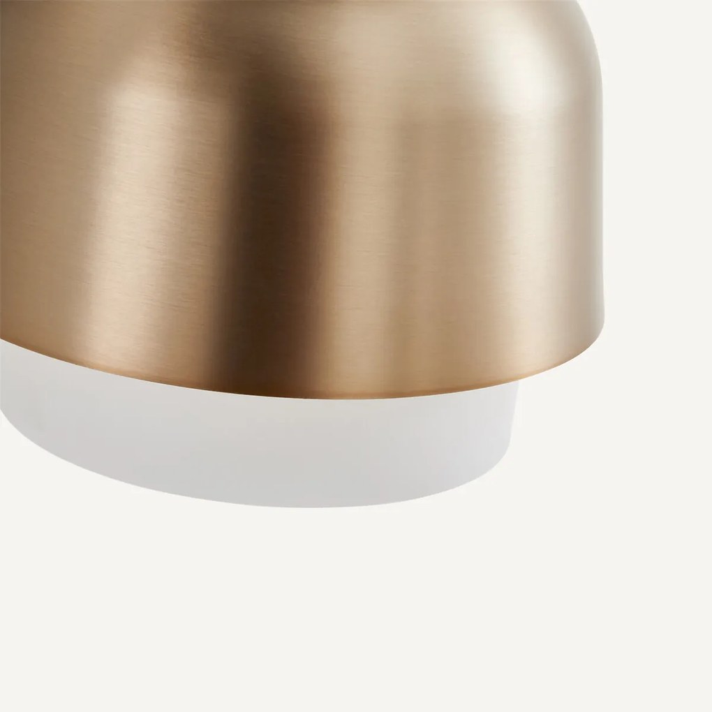 Dubbele wandlamp in metaal ijzer, Clepsos