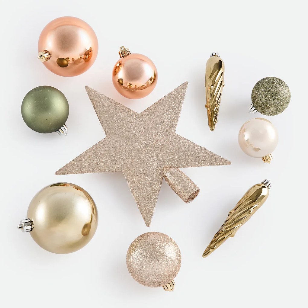 Set van 33 kerstballen, CASPAR