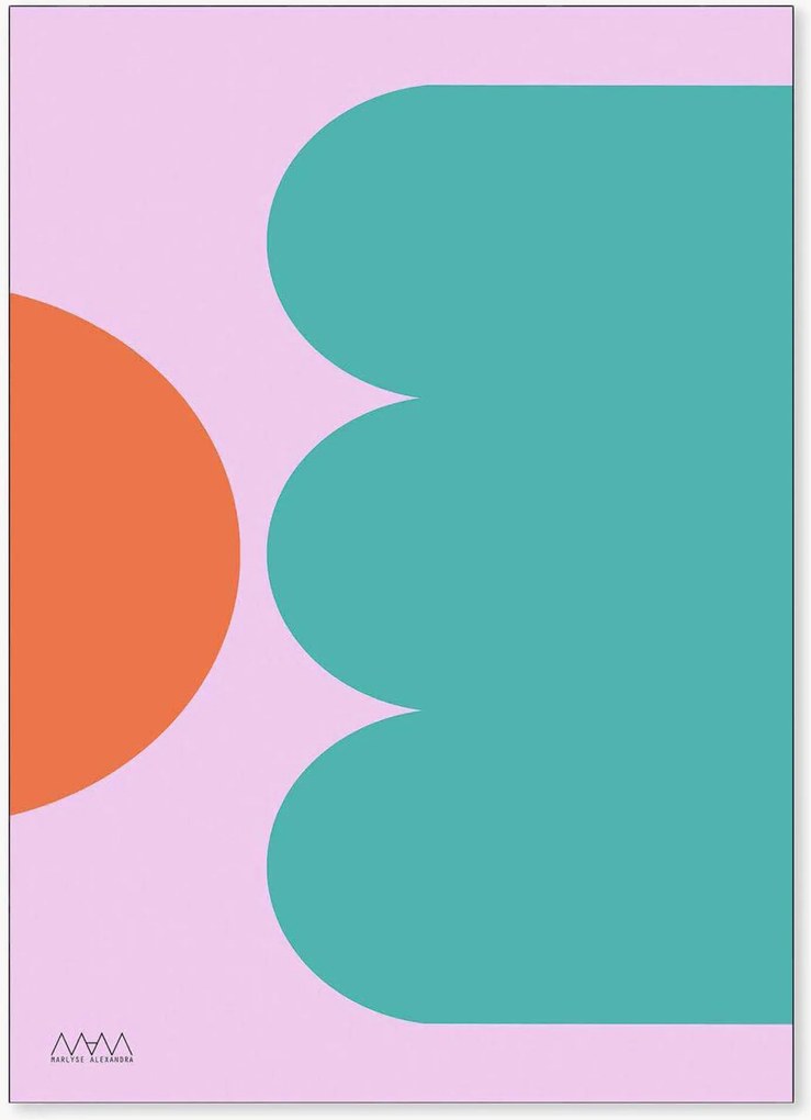 Poster Arch Emerald