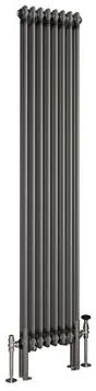 Eastbrook Imperia 2 koloms radiator 40x180cm 1190W metaal