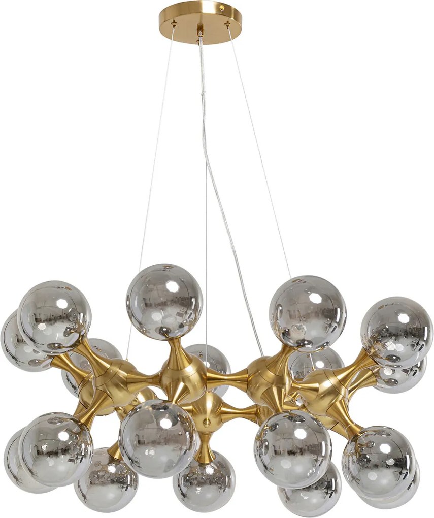 Hanglamp Glazen Bollen Goud