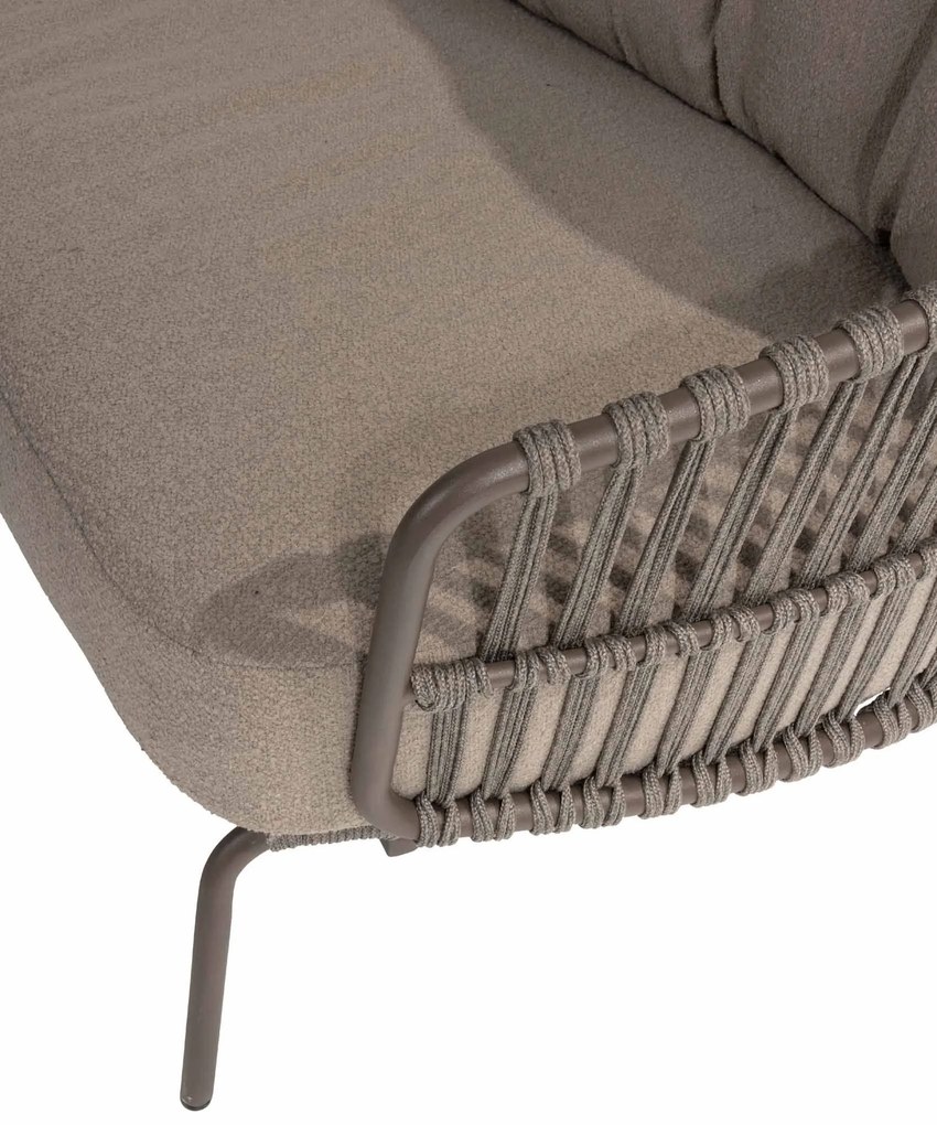 4 Seasons Outdoor Capalbio 3-zits loungebank terre  Loungebank    bruin weerbestendig