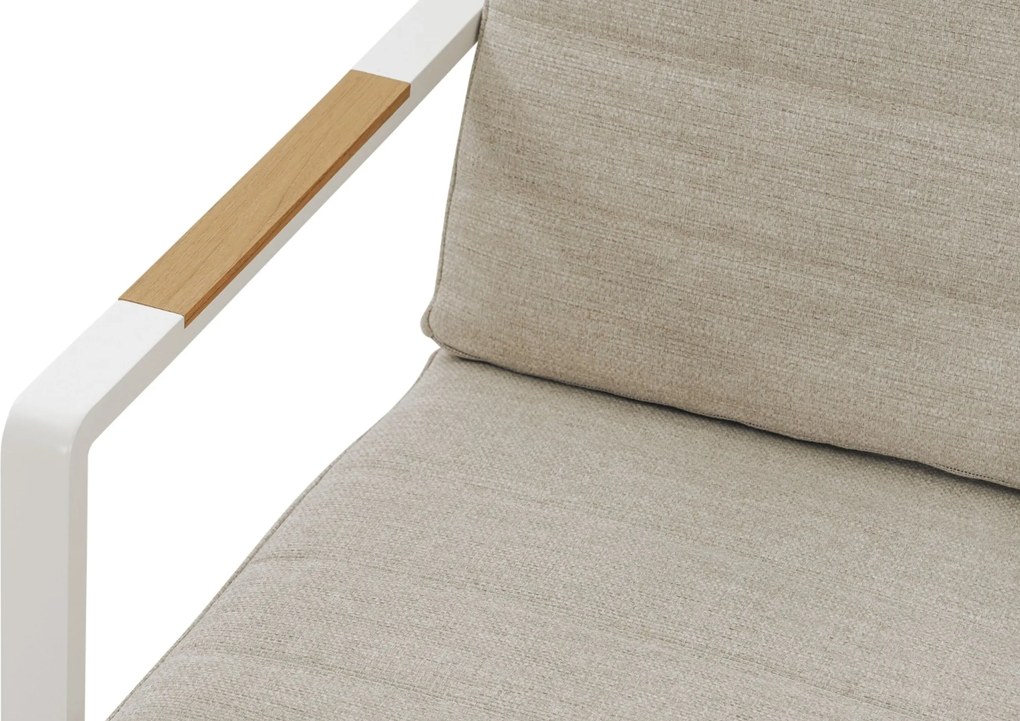 Tuinstoel Aluminium Wit Lifestyle Garden Furniture Alessio  white