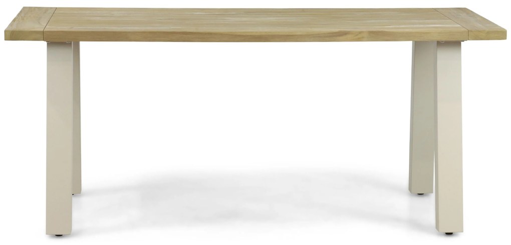 Dining Tuintafel  180 x 100 cm Aluminium/teak Taupe Glasgow