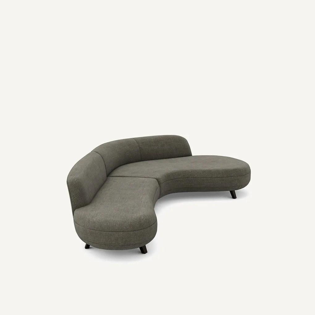 Rosebury katoenen en linnen hoekbank, ontwerp Emmanuel Gallina