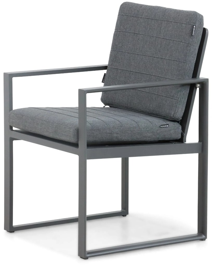 Tuinstoel Aluminium Grijs-antraciet Lifestyle Garden Furniture Nuno