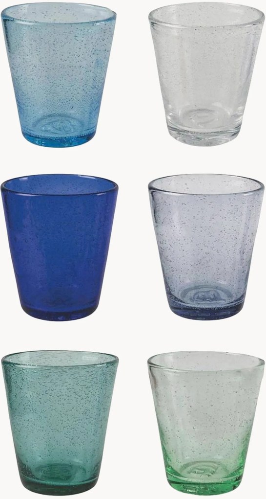 Waterglazen Cancun, 6-delig