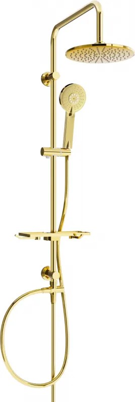 Mexen T40 douchekolom, goud - 798404093-50