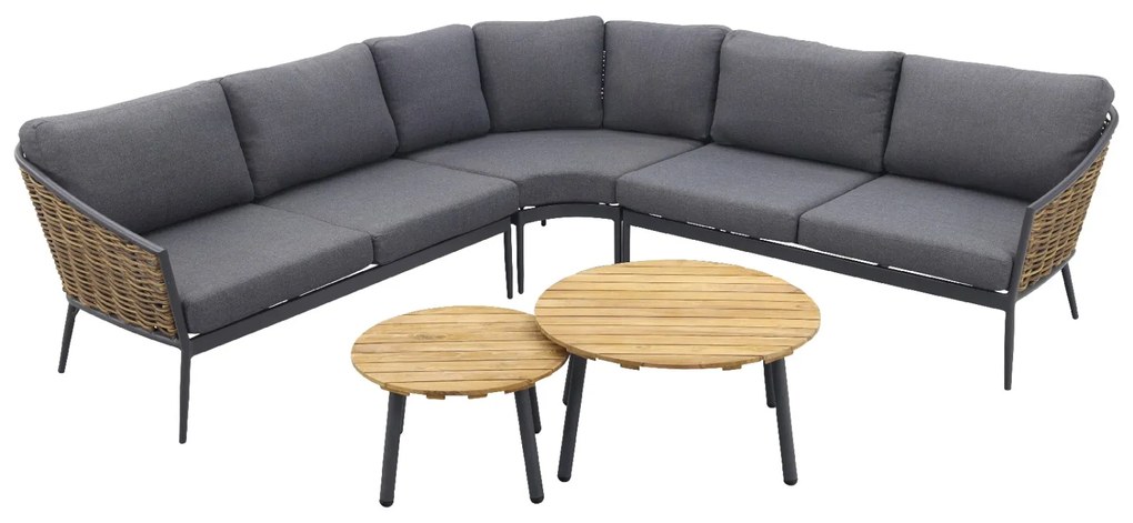 Bali loungeset met Mindo loungetafels - 3-delig - Garden Impressions OP=OP