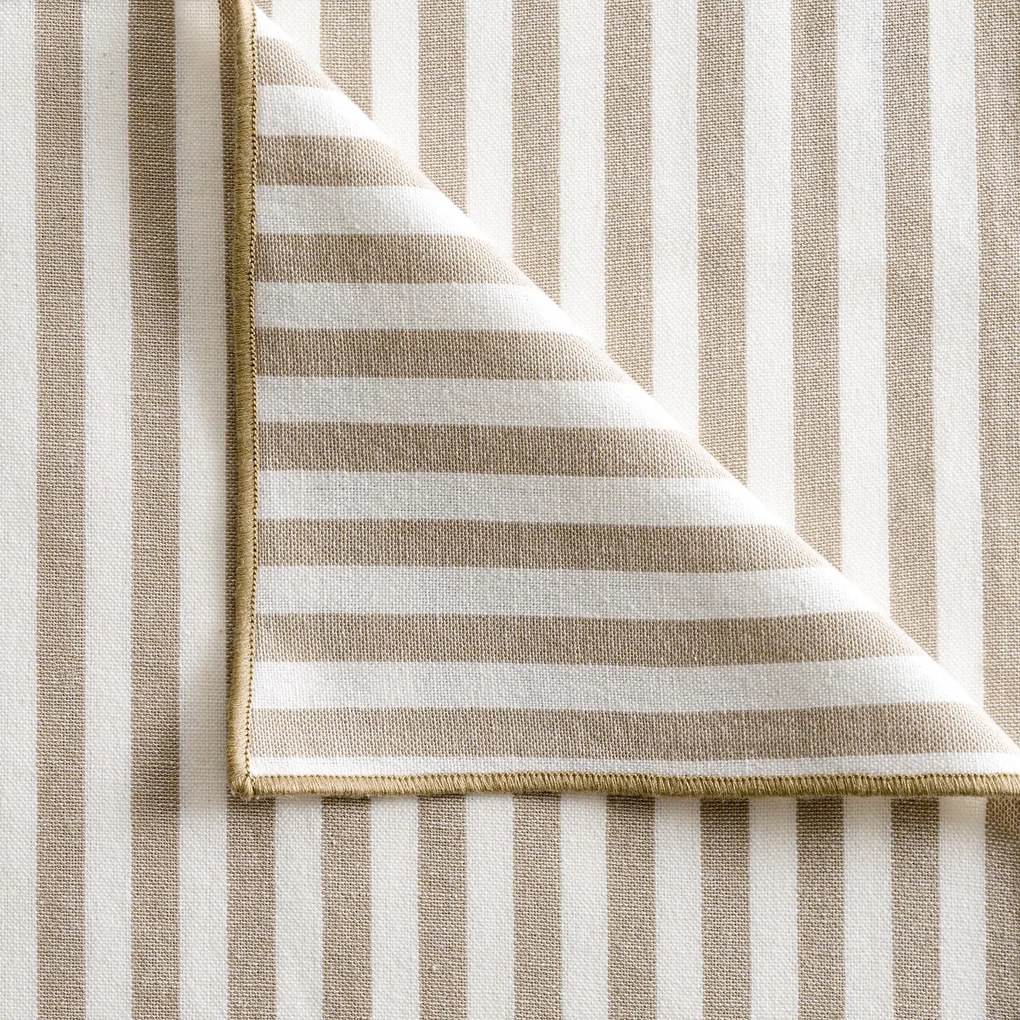 Set van 2 theedoeken, 30% gerecycled katoen, geweven-geverfd, Soizic