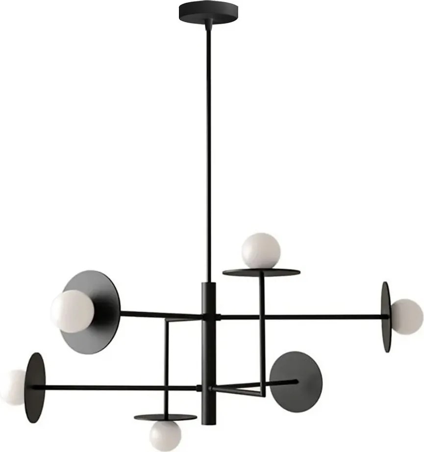 Lamp APP1668-6CP Black