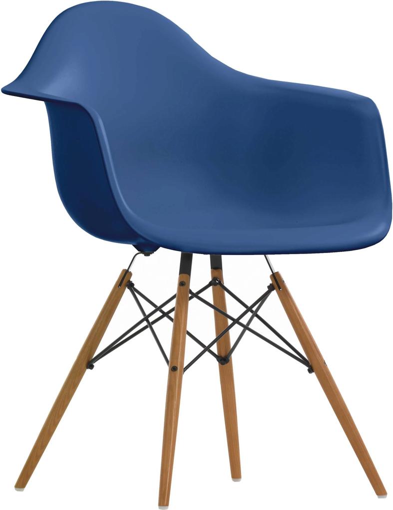 Vitra DAW stoel onderstel essen navy blue