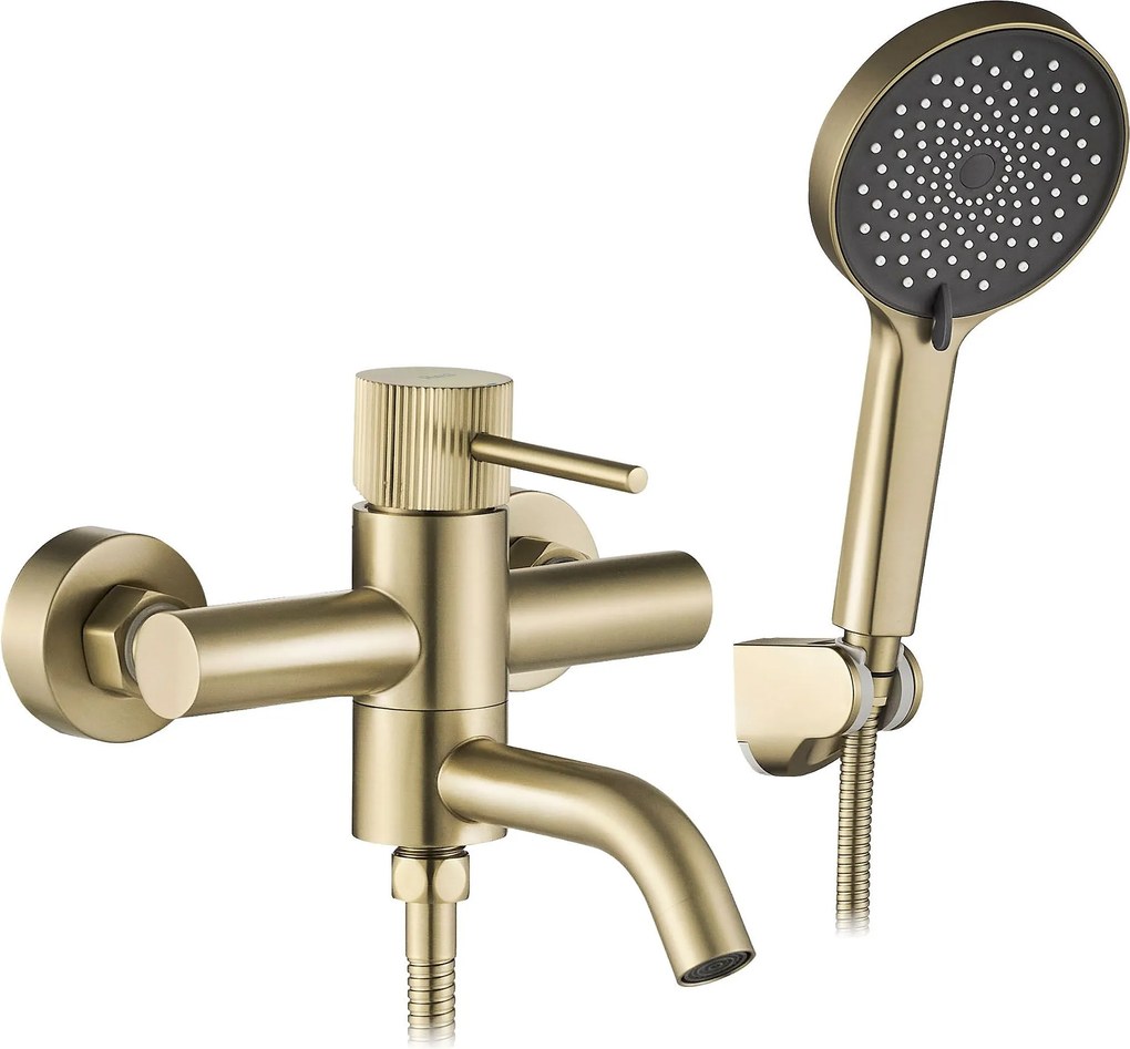 Badmengkraan Rea Lungo Stripe Gold Brush