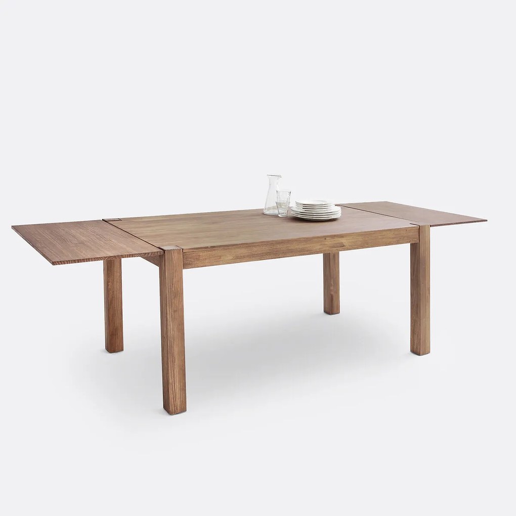 Tafel met verlengstukken, 6/8 personen, Lunja