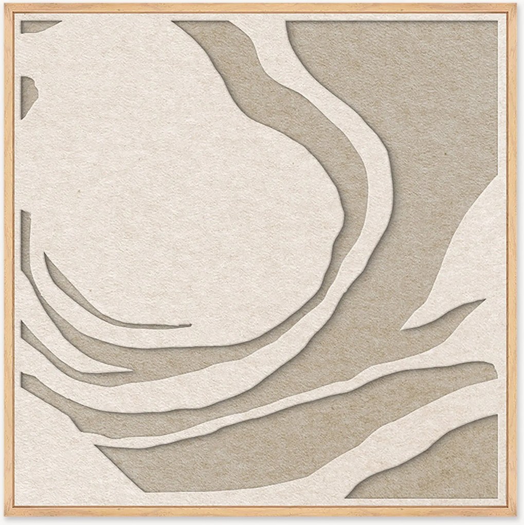 Ingelijste akoestische wanddecoratie Silent Whisper 1