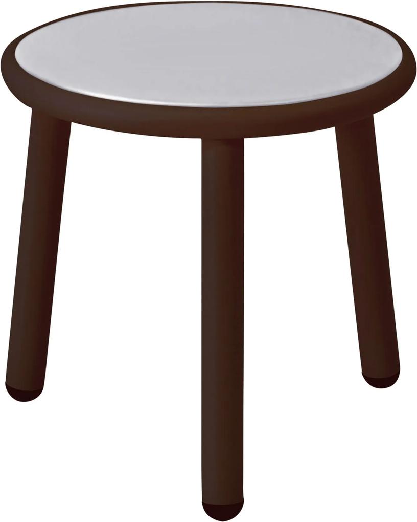 Emu Yard Coffee Table bijzettafel staal brown 40