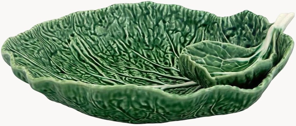 Handbeschilderde serveerschaal Cabbage