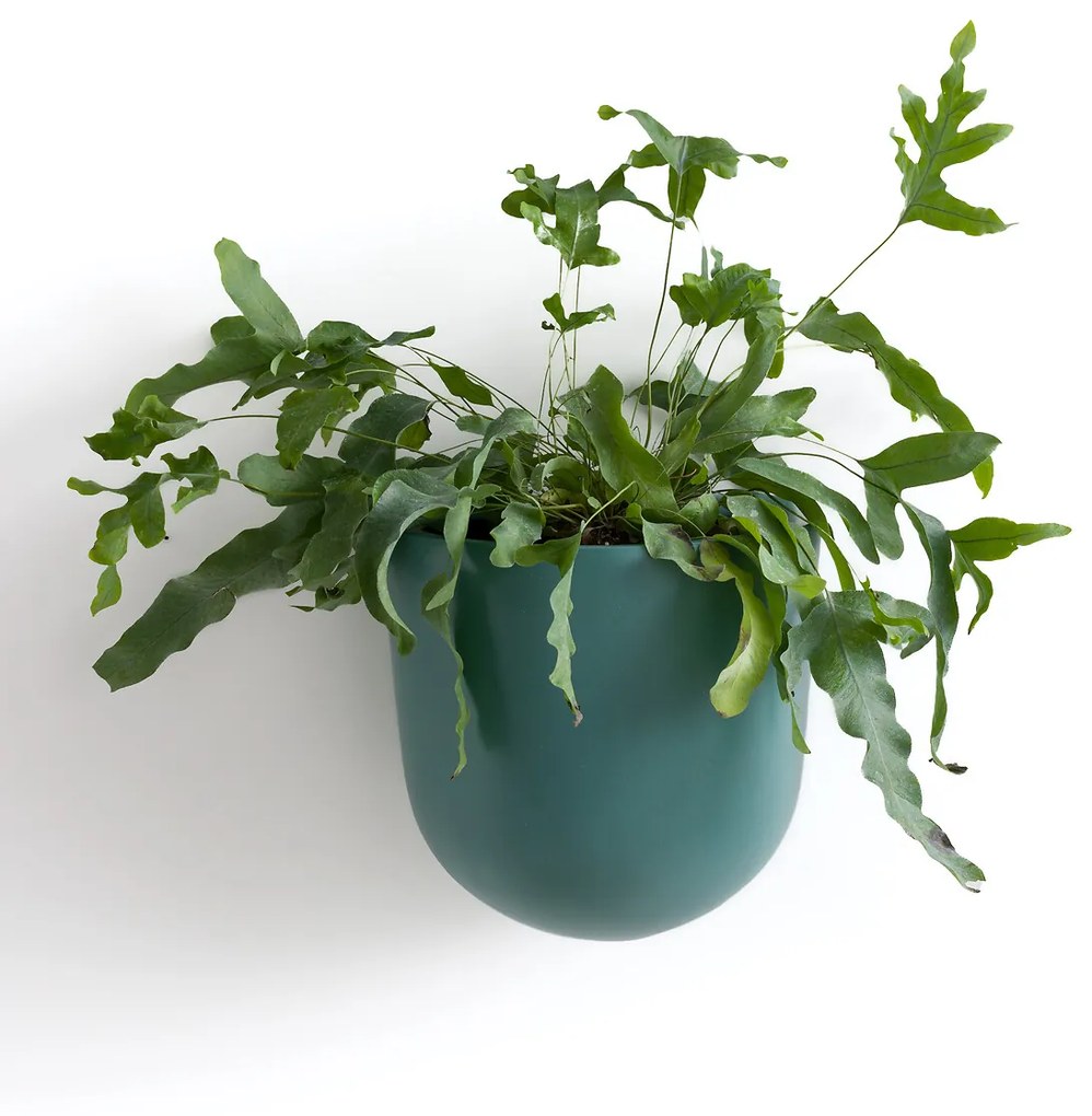 Bloempot in keramiek voor aan de muur B20 x D16cm, Sira