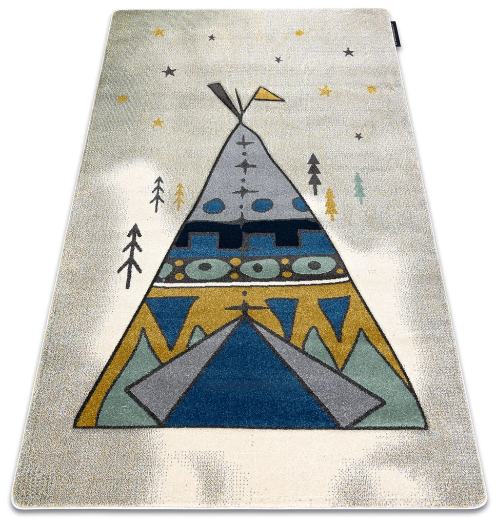 Tapijt PETIT TIPI grijskleuring