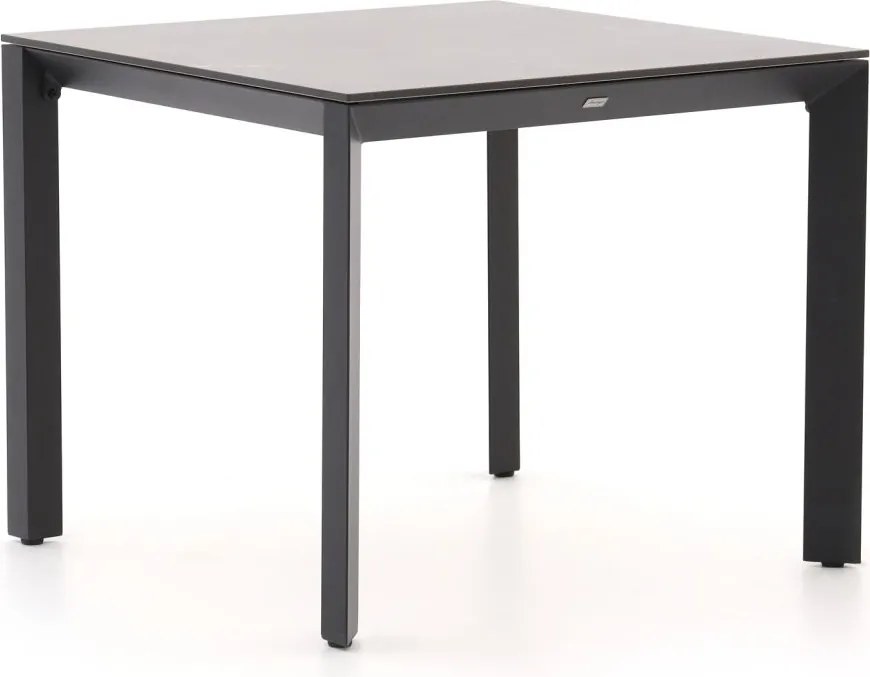 Tuin eettafel Bellagio | Vierkant | Tuintafel Sintered stone | 90x90cm | 4 personen | Kees Smit Tuinmeubelen