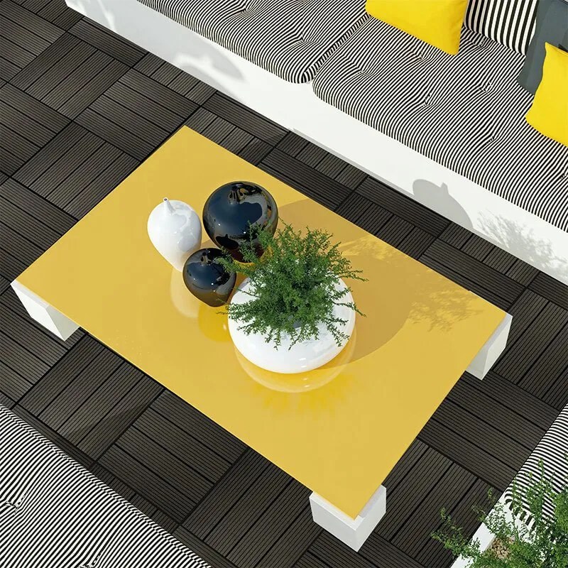 Terrastegel composiet antraciet / lava Easy-Click 30 x 30 cm