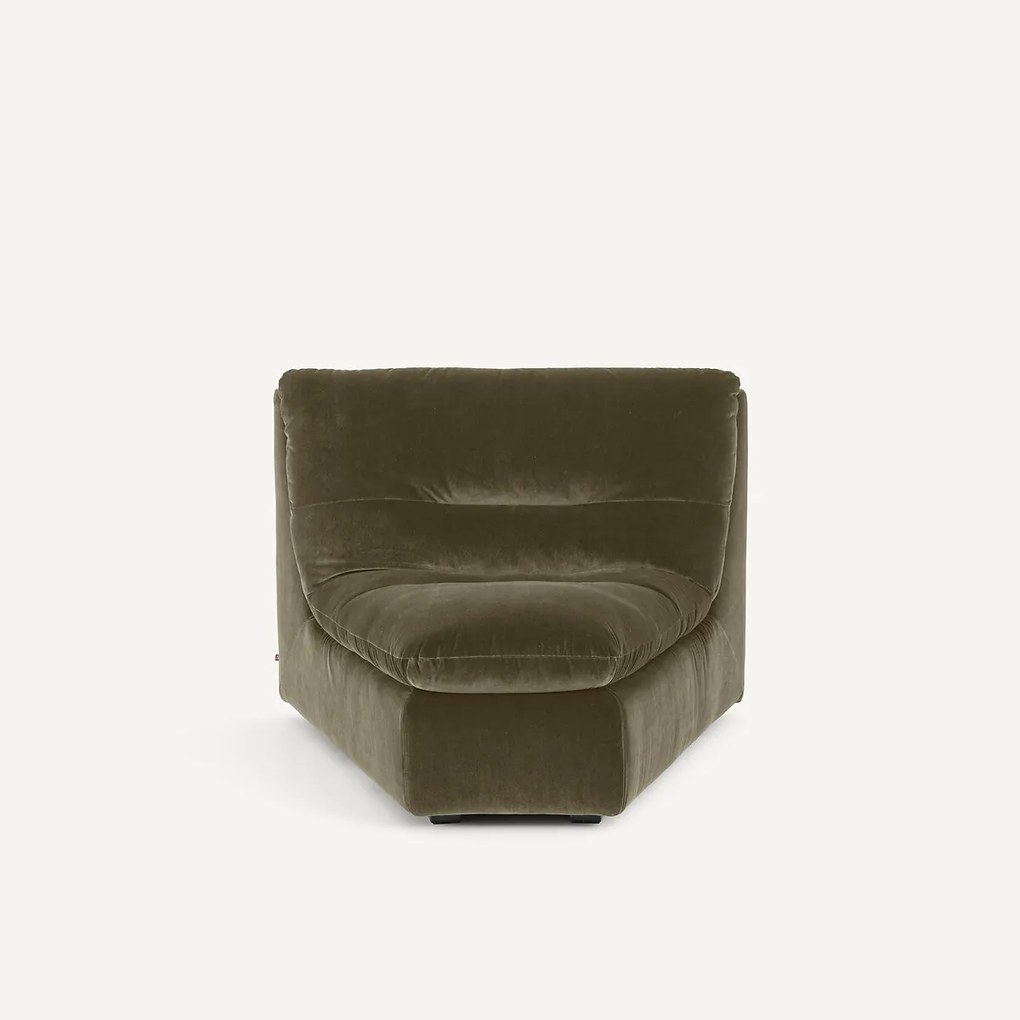 Modulaire hoek in fluweel, GIULIANO