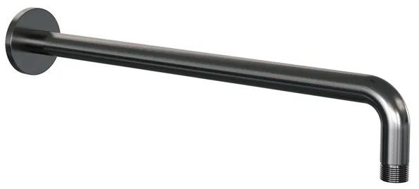 Brauer Gunmetal Edition Wandarm - gebogen - 40cm - PVD - geborsteld gunmetal 5-GM-5504